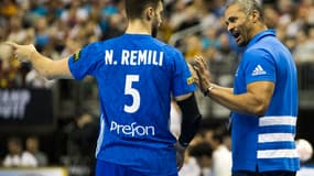 Nedim Remili et Didier Dinart