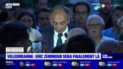Villeurbanne: le déplacement d'Éric Zemmour autorisé par le tribunal administratif