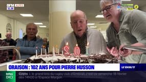 Alpes-de-Haute-Provence: Pierre Husson fête ses 102 ans à Oraison