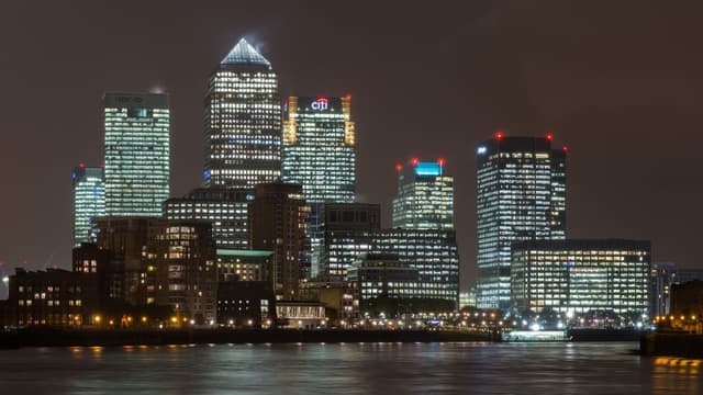 Canary Wharf abrite les gratte-ciels de plusieurs banques telles que Citigroup