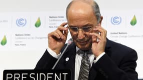 Laurent Fabius, président de la Cop21