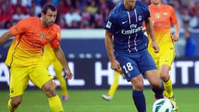 Zlatan Ibrahimovic face au Barça