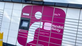 Un locker Mondial Relay à Baugé-en-Anjou (Maine-et-Loire) le 10 octobre 2025. 