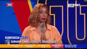  Darmanin tombe la cravate "Il s'éloigne de Macron."