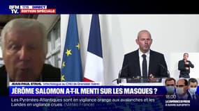 Pr Stahl sur le stock de masques: "Nous avons travaillé tranquillement (...) sans qu'il n'y ait de pression à notre niveau"