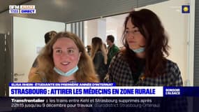 Strasbourg: les internes en médecine font leur rentrée et sont sensibilisés à la désertification en milieu rural