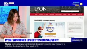 Lyon: la semaine des "gestes qui sauvent" à la Part-Dieu