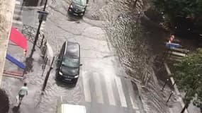 A Paris, un carrefour sous l'eau - Témoins BFMTV