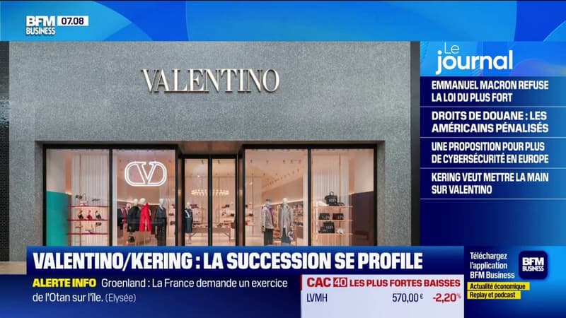 Valentino : la succession se profile