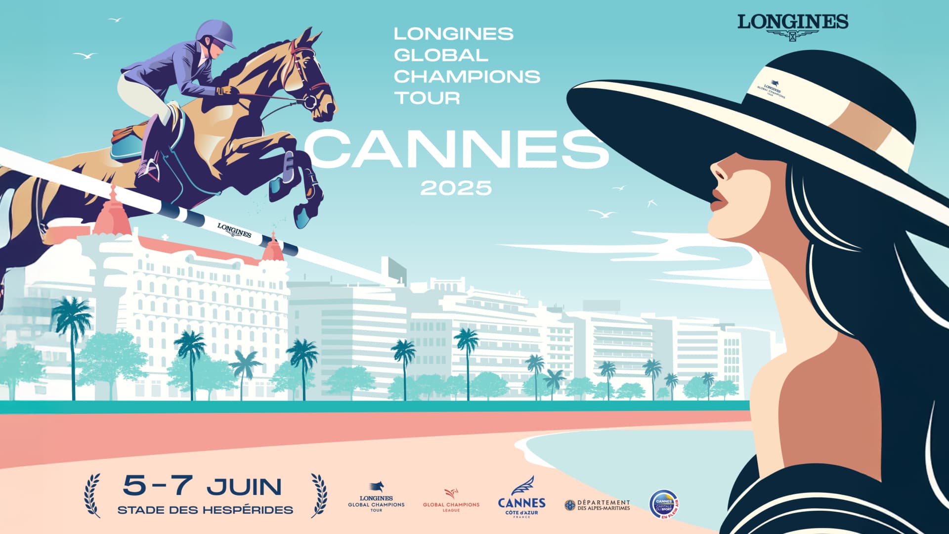 Longines global champions tour – jumping international de cannes 2025 en partenariat avec bfm nice côte d’azur
