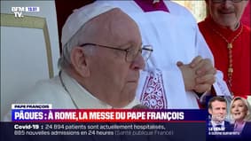 "Arrêtons de montrer les muscles pendant que les gens souffrent": le message de paix prononcé par le pape François lors de la messe de Pâques