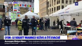 Le squatt Maurice Scève à la Croix-Rousse a été évacué ce mardi matin