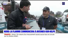 Passage de la flamme olympique à Avesnes-sur-Helpe: pour le maire "un moment qui sera gravé à jamais dans la mémoire de la ville"