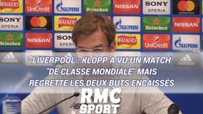 Liverpool : Klopp a vu un match "de classe mondiale" mais regrette les deux buts encaissés
