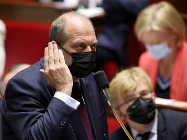 Le garde des Sceaux, Eric Dupond-Moretti, le 18 mai 2021 à l'Assemblée nationale