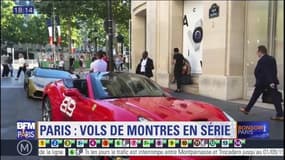 Des vols de montres en série à Paris