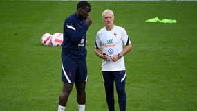 Kurt Zouma et Didier Deschamps