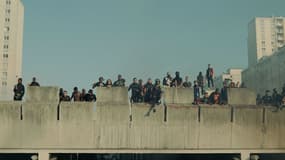 Une scène du film "Athena"