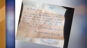 La lettre d'amour a été retrouvée 60 ans plus tard. 