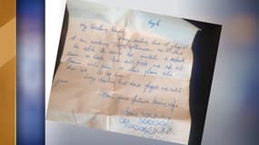 La lettre d'amour a été retrouvée 60 ans plus tard.