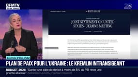LE CHOIX D'ELSA VIDAL - Plan de paix pour l'Ukraine: le Kremlin intransigeant