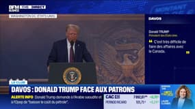 Davos : prise de parole de Donald Trump 