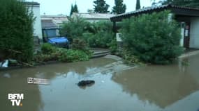 Les images qui montrent l'importance des précipitations dans le Var