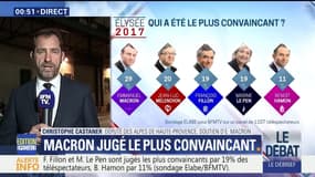 Débat présidentiel: "Emmanuel Macron a présenté le projet le plus pragmatique", Christophe Castaner