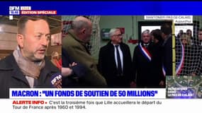 Emmanuel Macron en visite dans le Pas-de-Calais: "un symbole très fort" pour le maire de Saint-Omer