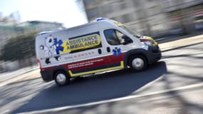 Une ambulance à Nantes. (photo d'illustration)