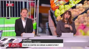 Pour ou contre un chèque alimentation ? Notre auditeur Jonathan :  "Il faut arrêter de dépenser 300 € de courses"