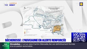 Bouches-du-Rhône: l'Huveaune passe en alerte sécheresse renforcée