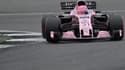 La Force India d'Esteban Ocon