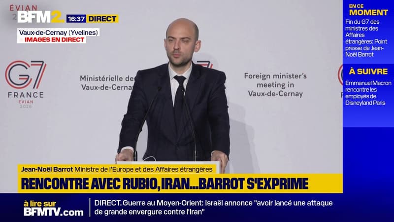 "Jamais le Liban n’aurait du être entraîné dans cette guerre qu'il n'a pas choisi", dénonce Jean-Noël Barrot