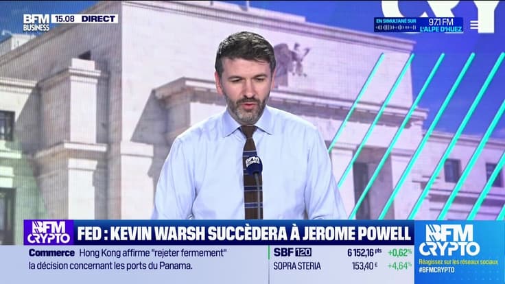 BFM Crypto, les Pros : Fed, Kevin Warsh succédera à Jerome Powell - 30/01