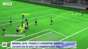 Revivez tous les buts des Bleus au Mondial 2018 avec les commentaires en direct RMC (et les buts en 3D)