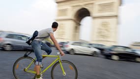 Le vélo reste le meilleur moyen d'éviter la pollution aux particules (photo d'illustration).