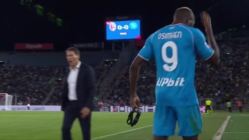 Naples: l'énorme colère d'Osimhen contre Rudi Garcia