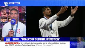 Yannick Borel, médaillé d'argent à l'épée: "C'est quand même une grande fierté d'être médaillé olympique"