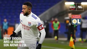 OL : "Si le coach me sort quand je marque deux buts, je vais peut-être réfléchir", Depay évoque son avenir avec le sourire