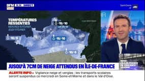 La neige arrive en Ile-de-France, tous les départements placés en vigilance orange neige-verglas