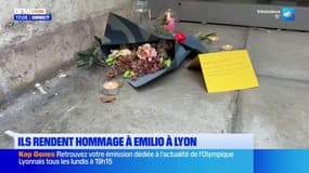 "Il était très gentil": des Lyonnais rendent hommage à l'homme sans abri tué à coup de parpaing