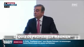 Qui a déclaré : "Je ne suis pas allé à la Versaille pour épouser Marie Antoinette"... Relevez le quiz du Professeur Magnien ! - 09/11