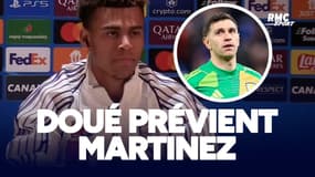 PSG - Aston Villa : Désiré Doué met en garde Emiliano Martinez et lui promet de "lui mettre autant de buts que possible"