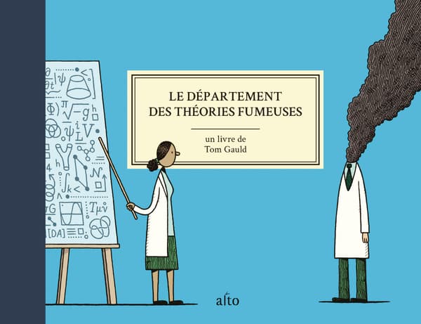 Couverture du "département des théories fumeuses" Couverture du "département des théories fumeuses"