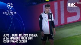 Juve : Sarri félicite Dybala à sa manière pour son coup franc décisif