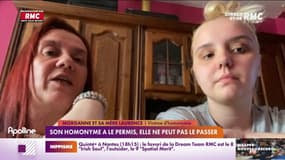 Morganne veut passer le permis mais l'administration lui refuse pour homonymie