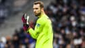 Pau Lopez avec l'OM contre Rennes, janvier 2023