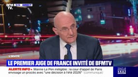 "Aujourd'hui, des juges sont menacés", déplore Christophe Soulard (président de la Cour de cassation)