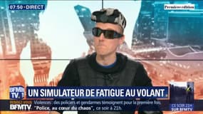 Contre la somnolence au volant, cette combinaison est un simulateur de fatigue